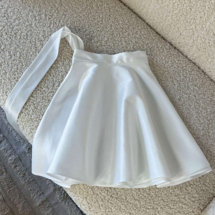 White Mini Skirt